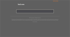 Desktop Screenshot of hsd.com