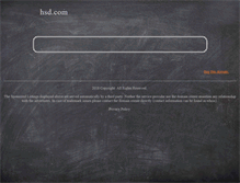 Tablet Screenshot of hsd.com