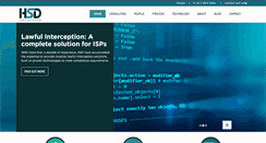 Desktop Screenshot of hsd.com.au